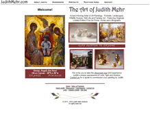 Tablet Screenshot of judithmehr.com